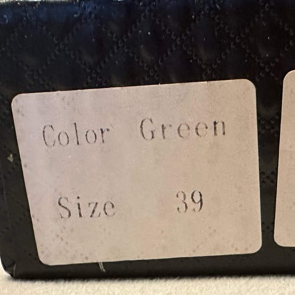 Green Chunky heel - Picture 5 of 6